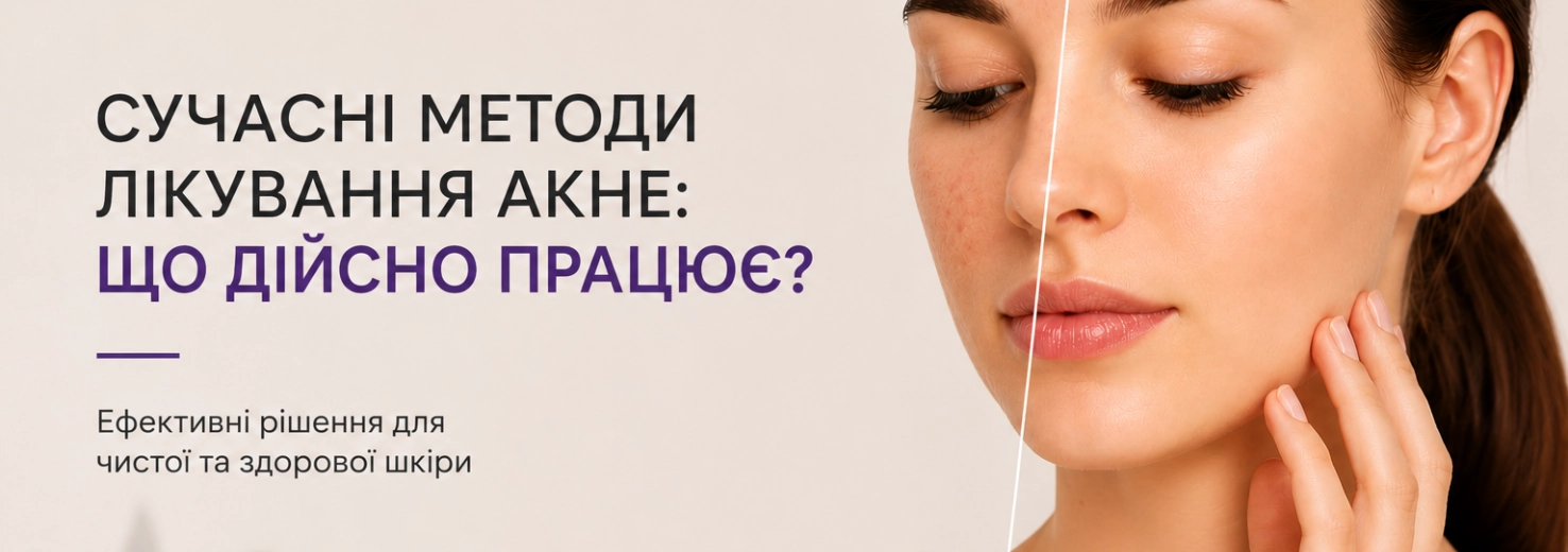 Які існують сучасні методи лікування акне?