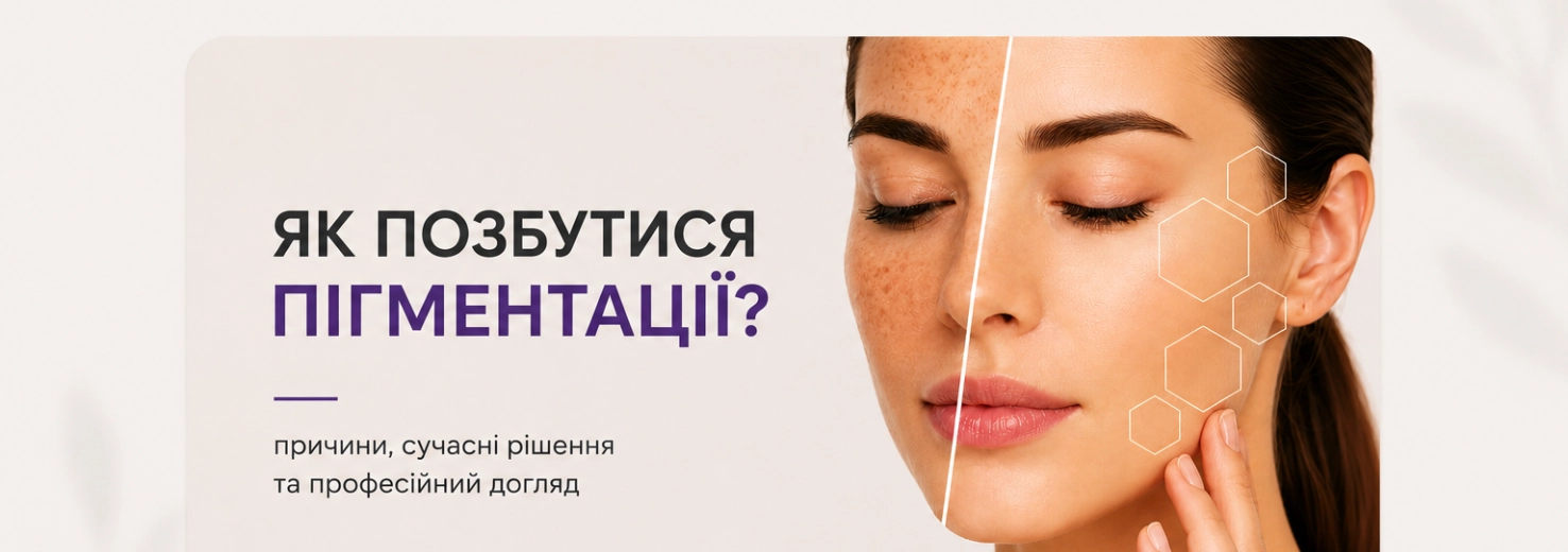 Як позбутися пігментації?